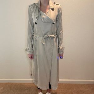 Abercrombie and Fitch lightweight trench